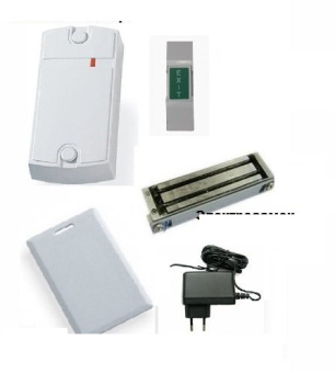 Электрозамок с системой контроля доступом со считывателем карт СКУД EM Marin