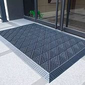 Грязезащитный коврик настил модульный ворсовой противоскользящее покрытие Eva нейлоновая щётка щетина пазл 1м2