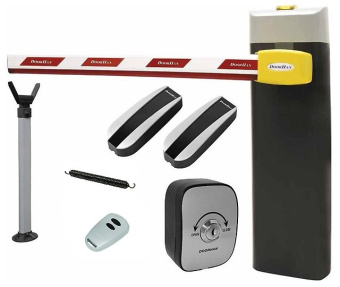 Автоматический шлагбаум Doorhan стрела 6 метров подсветка BOOM-6-LED