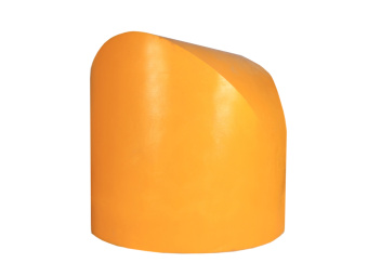 Буфер блок дорожный пластиковый осевой без маски БО-1350 1350 мм