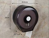 Диспенсер для рулонной туалетной бумаги Mantella LUXE 930 черный