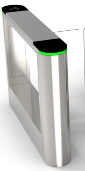 Скоростная электронная проходная турникет с распашными створками 1 шт