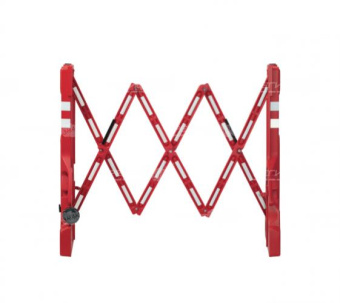 Переносной раздвижной барьер "Красная гитара"